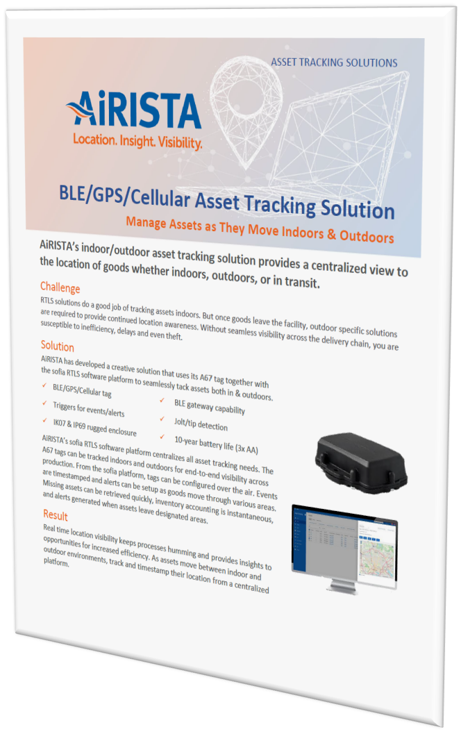 Outdoor Asset Tracking Solution Brief Image